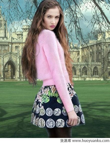 短裙套装玲珑女生显高挑-第4张图片-货源库