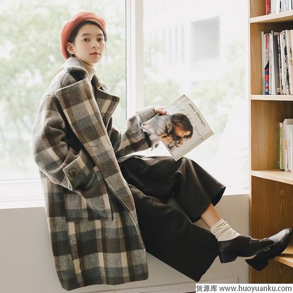 一见钟情的毛呢大衣都长什么样？-第2张图片-货源库