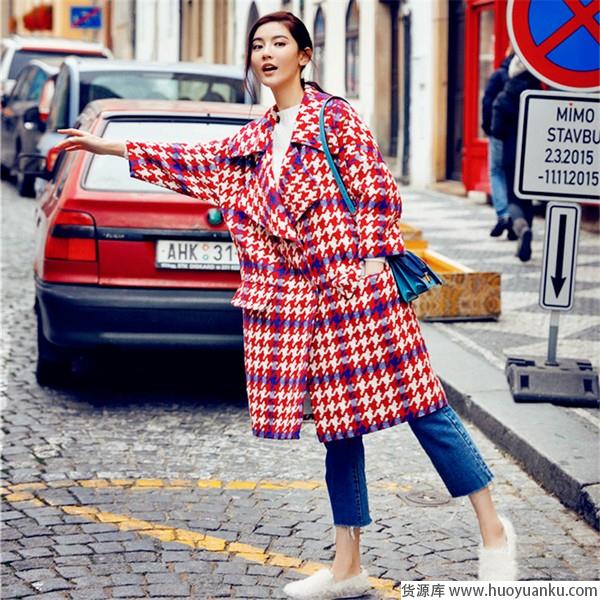 一见钟情的毛呢大衣都长什么样？-第3张图片-货源库