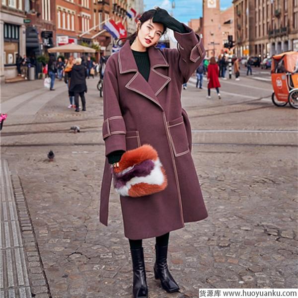 一见钟情的毛呢大衣都长什么样？-第4张图片-货源库