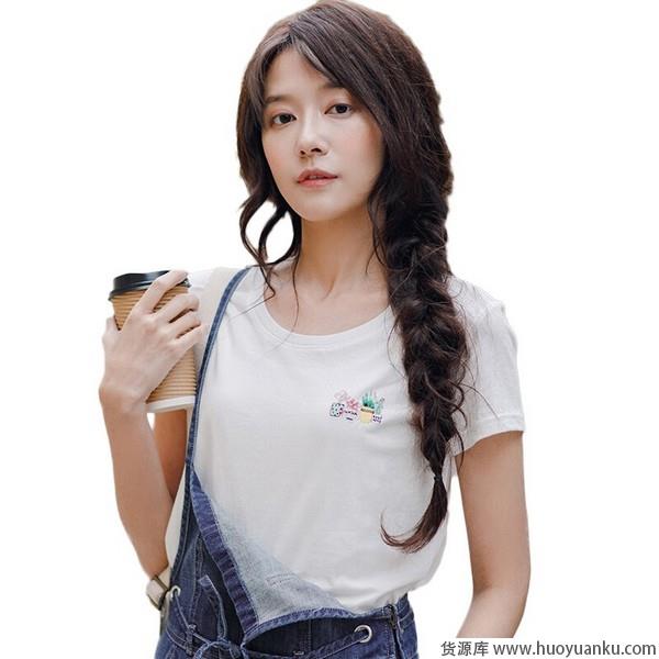 绣花T恤缤纷雅趣升级艺术品味-第6张图片-货源库