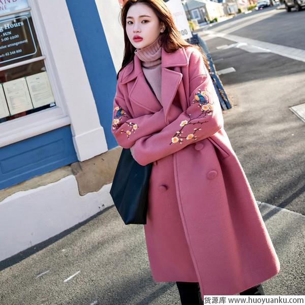 毛呢恰逢刺绣这美颜如何抵挡-第8张图片-货源库 毛呢恰逢刺绣这美颜如何抵挡-第8张图片-货源库