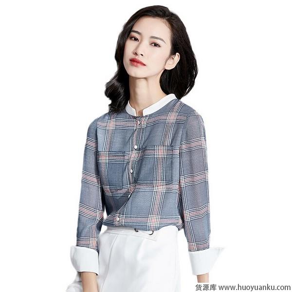 立领衬衫回味欧式复古潮-第9张图片-货源库