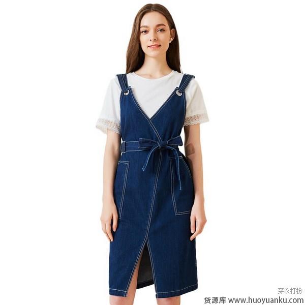 减龄实穿，牛仔裙个性出彩-第7张图片-货源库