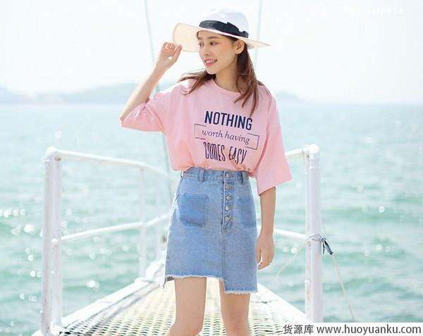 减龄实穿，牛仔裙个性出彩-第8张图片-货源库