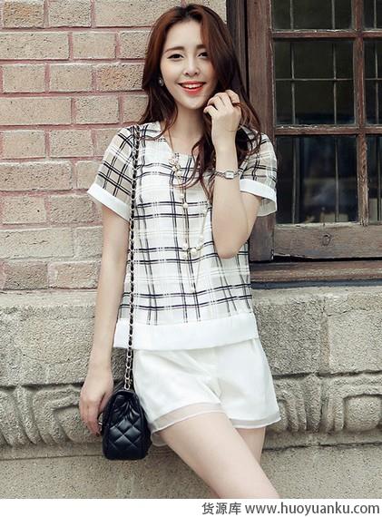 格子控的夏日不寂寞-第1张图片-货源库