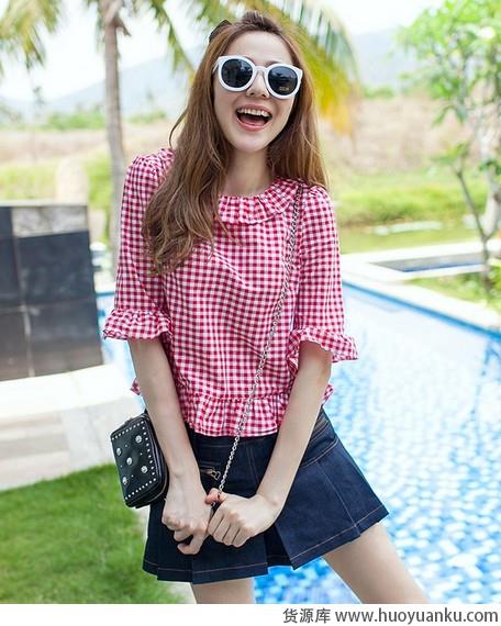 格子控的夏日不寂寞-第7张图片-货源库