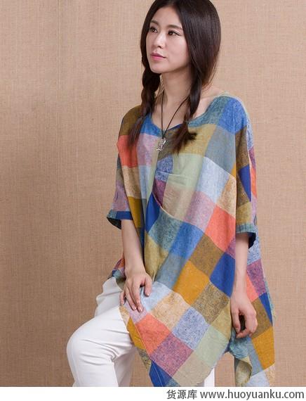 格子控的夏日不寂寞-第8张图片-货源库