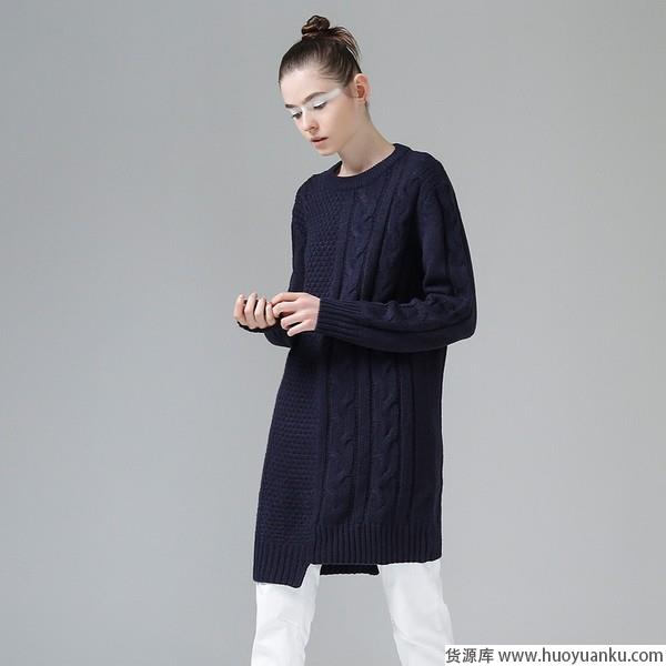 慵懒的复古当属针织麻花-第7张图片-货源库 慵懒的复古当属针织麻花-第7张图片-货源库