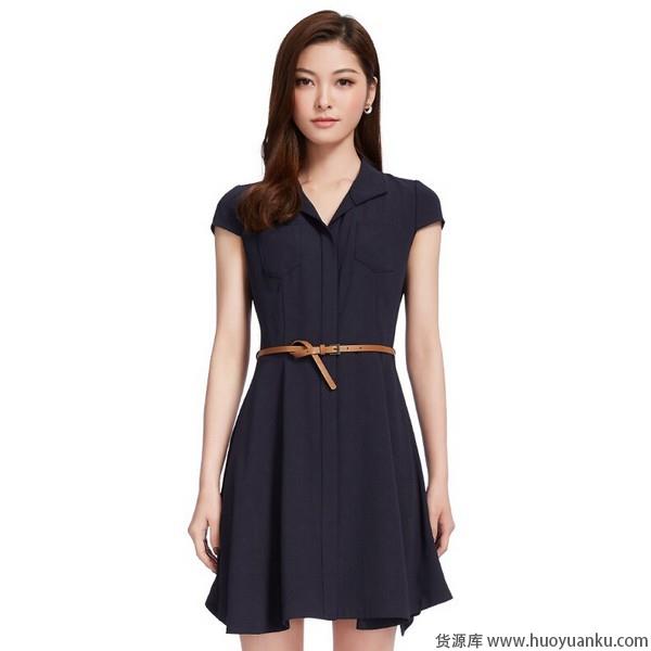 少即是多，纯色连衣裙演绎软妹风-第2张图片-货源库