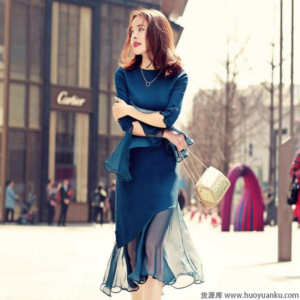 飘逸随风，有裙的春天才生动-第7张图片-货源库