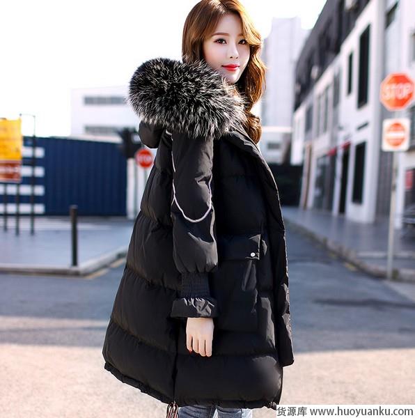 冬季养生先保暖，长款羽绒让人欲罢不能-第6张图片-货源库