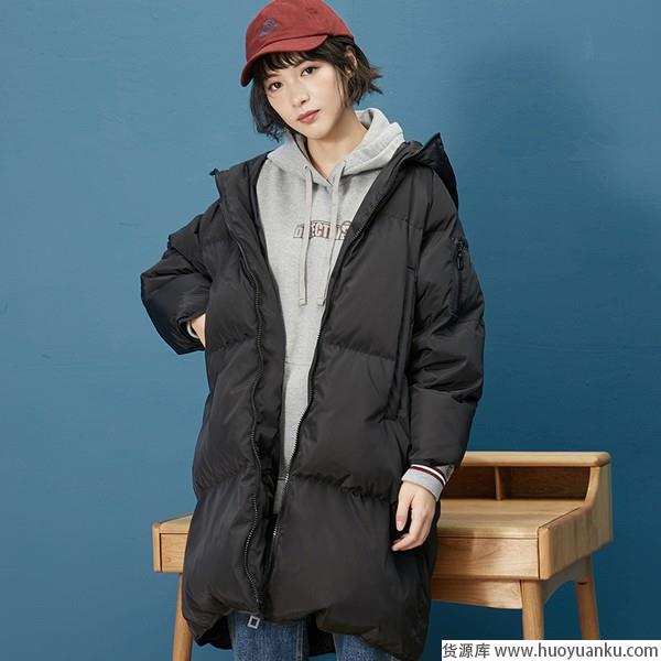 冬季养生先保暖，长款羽绒让人欲罢不能-第8张图片-货源库