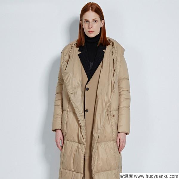 冬季养生先保暖，长款羽绒让人欲罢不能-第10张图片-货源库