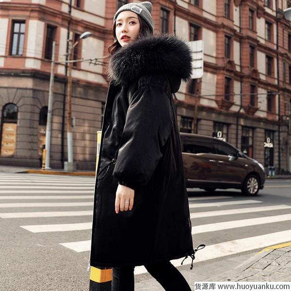 冬季养生先保暖，长款羽绒让人欲罢不能-第15张图片-货源库
