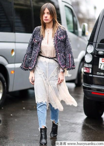 携手蕾丝与薄纱，清凉舒适一整夏-第3张图片-货源库