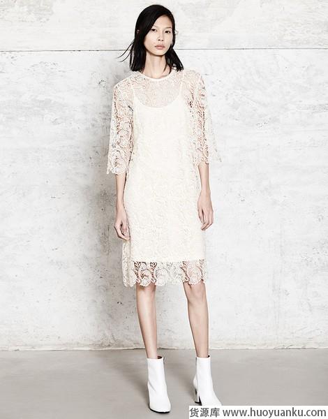 携手蕾丝与薄纱，清凉舒适一整夏-第17张图片-货源库