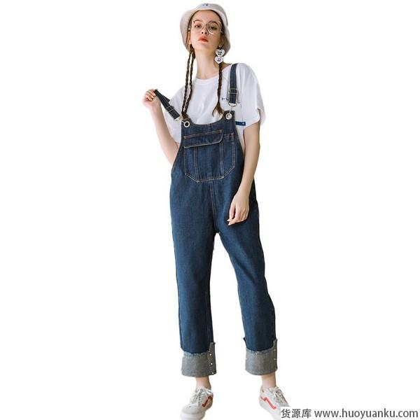 少女感报到，背带裤闯入逆龄时空-第3张图片-货源库