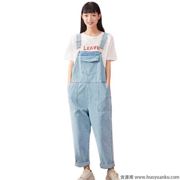 少女感报到，背带裤闯入逆龄时空-第8张图片-货源库