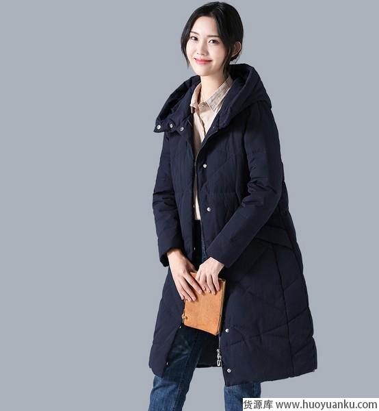 羽绒服修起身来，就没大衣什么事儿了-第1张图片-货源库