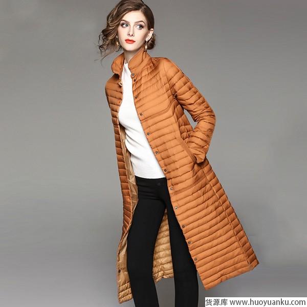 羽绒服修起身来，就没大衣什么事儿了-第8张图片-货源库
