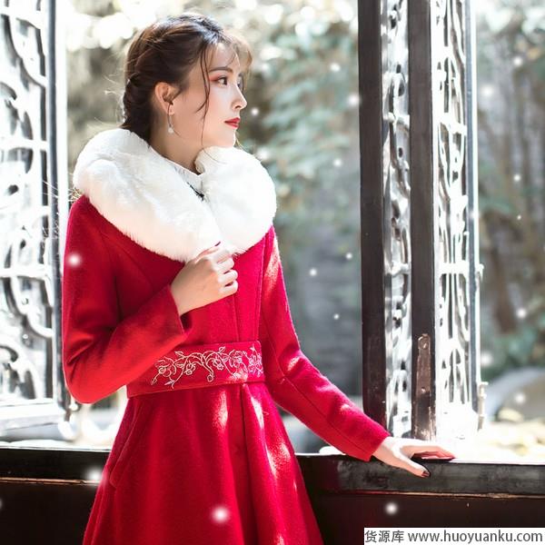 元宵战袍非红大衣莫属-第1张图片-货源库 元宵战袍非红大衣莫属-第1张图片-货源库