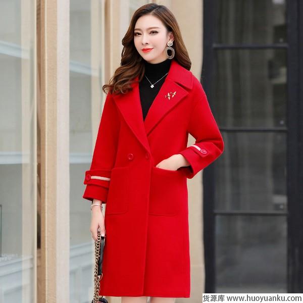 元宵战袍非红大衣莫属-第4张图片-货源库 元宵战袍非红大衣莫属-第4张图片-货源库