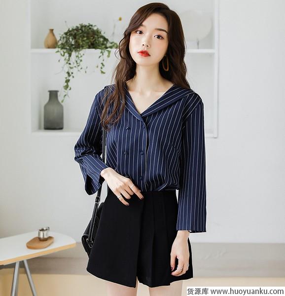 轻松优雅的出色代表，睡衣风衬衫穿对很时髦-第11张图片-货源库