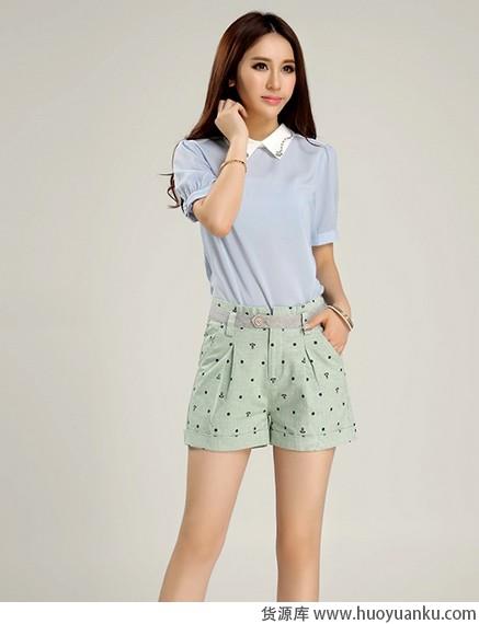 短裤搭配的无限组合-第2张图片-货源库