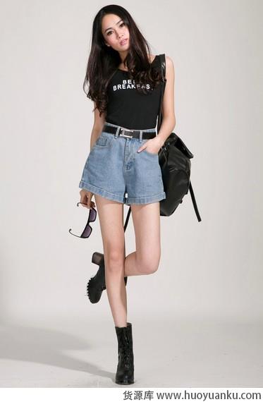 短裤搭配的无限组合-第5张图片-货源库