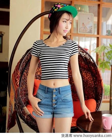 短裤搭配的无限组合-第6张图片-货源库