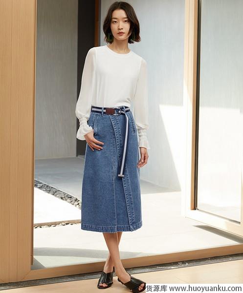 普通造型大变样，不规则半裙个性无双-第17张图片-货源库