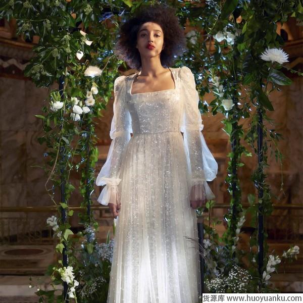 复古名媛，方领缔造巴掌脸-第2张图片-货源库