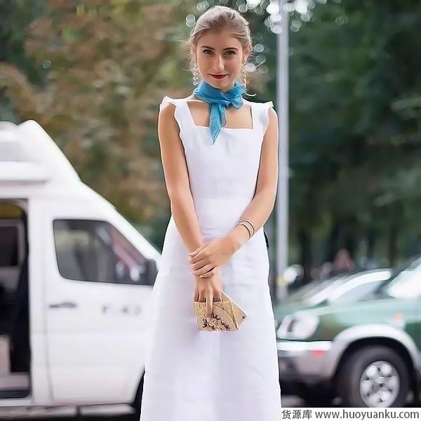 复古名媛，方领缔造巴掌脸-第6张图片-货源库