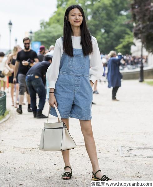 清凉显瘦元气十足，背带连体花样百出-第4张图片-货源库