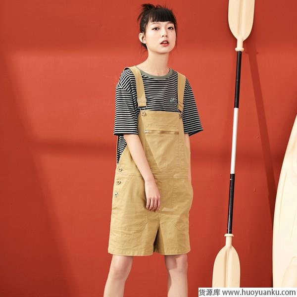 清凉显瘦元气十足，背带连体花样百出-第9张图片-货源库