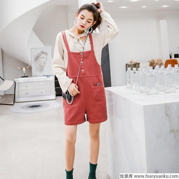 清凉显瘦元气十足，背带连体花样百出-第10张图片-货源库