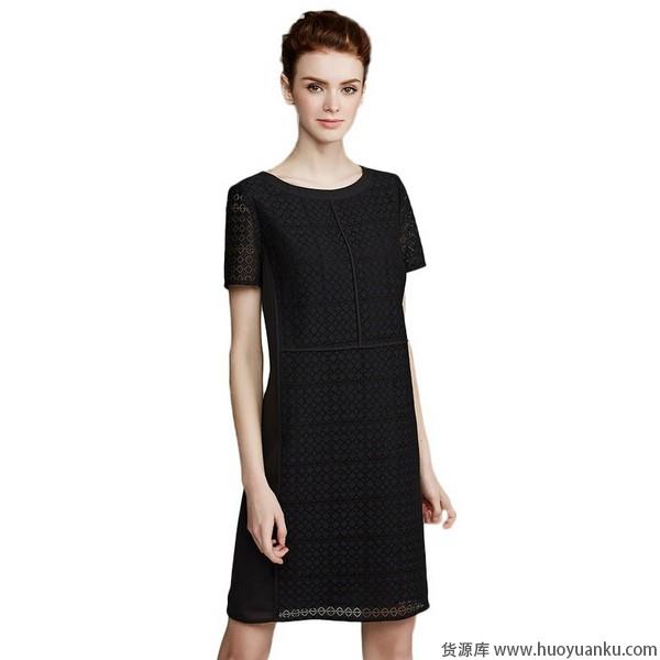 小黑裙诠释赫本式优雅风-第9张图片-货源库