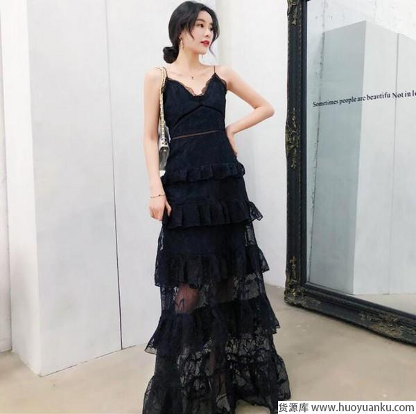 长裙婉约送春归赴一场夏的盛宴-第8张图片-货源库 长裙婉约送春归赴一场夏的盛宴-第8张图片-货源库