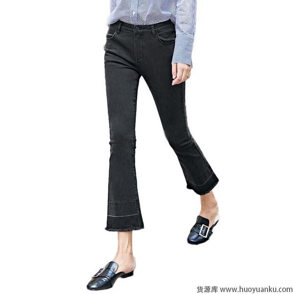 毛边牛仔裤,妙龄少女爱上叛逆风-第4张图片-货源库 毛边牛仔裤,妙龄少女爱上叛逆风-第4张图片-货源库