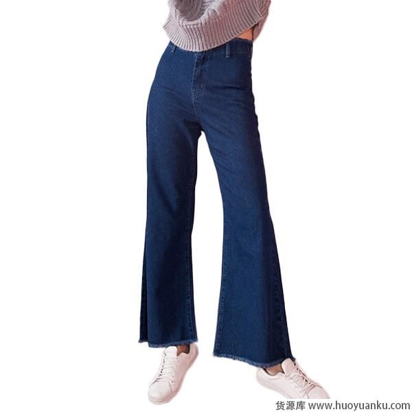 毛边牛仔裤,妙龄少女爱上叛逆风-第6张图片-货源库 毛边牛仔裤,妙龄少女爱上叛逆风-第6张图片-货源库