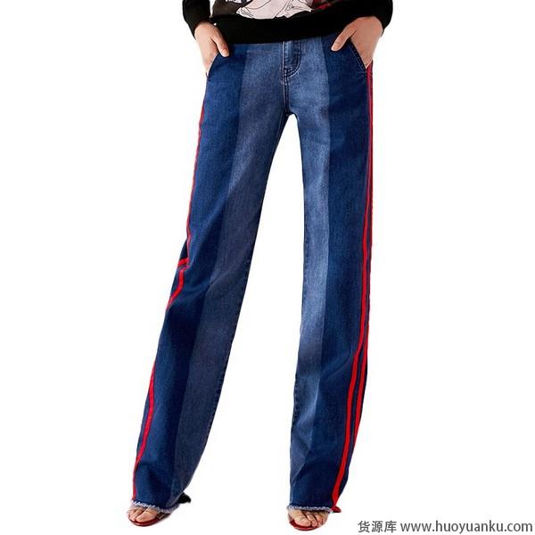 毛边牛仔裤,妙龄少女爱上叛逆风-第7张图片-货源库 毛边牛仔裤,妙龄少女爱上叛逆风-第7张图片-货源库