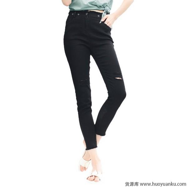 毛边牛仔裤,妙龄少女爱上叛逆风-第8张图片-货源库 毛边牛仔裤,妙龄少女爱上叛逆风-第8张图片-货源库