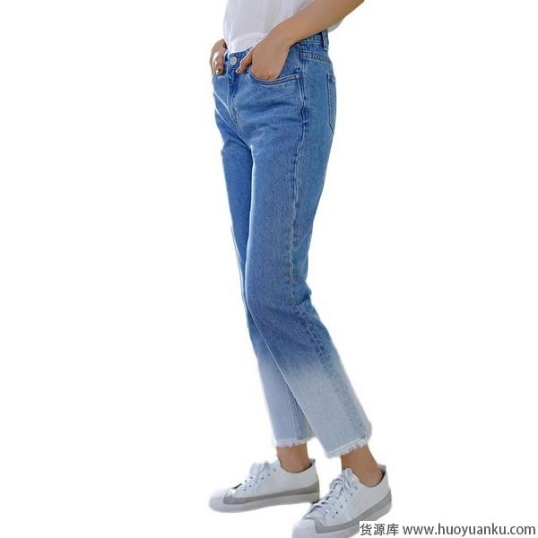 毛边牛仔裤,妙龄少女爱上叛逆风-第10张图片-货源库 毛边牛仔裤,妙龄少女爱上叛逆风-第10张图片-货源库