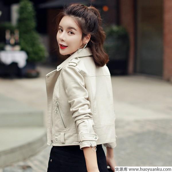 皮衣的风情，只有女人懂-第2张图片-货源库