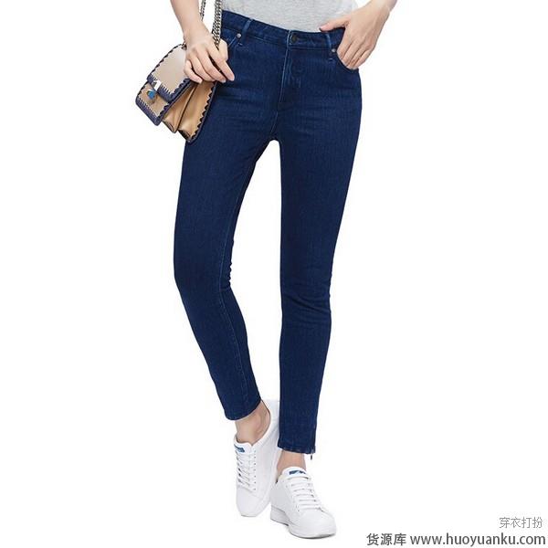 九分牛仔裤心机露脚踝挑逗性感-第3张图片-货源库