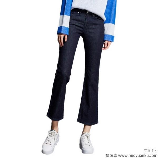 九分牛仔裤心机露脚踝挑逗性感-第6张图片-货源库