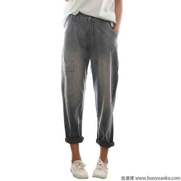 九分牛仔裤心机露脚踝挑逗性感-第7张图片-货源库