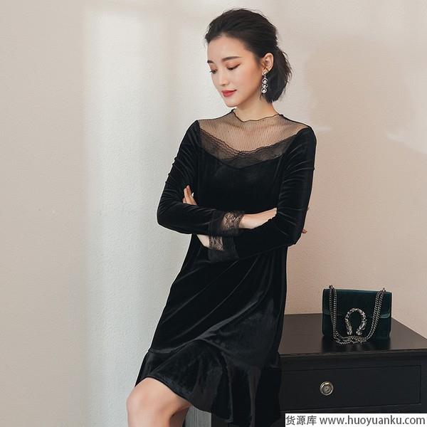 丝绒衫or丝绒裙这是个问题-第4张图片-货源库 丝绒衫or丝绒裙这是个问题-第4张图片-货源库