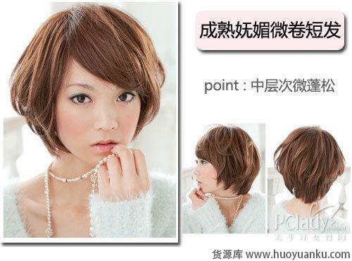 圆脸女生看过来最佳瘦脸发型推荐-第4张图片-货源库